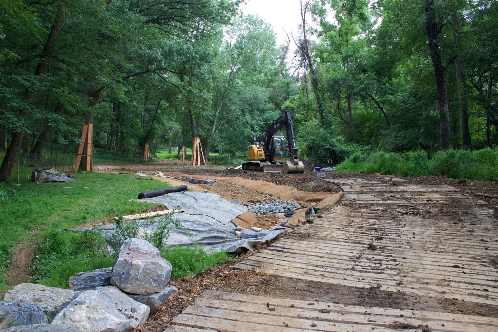Full residential landscape renovation by Actaeon in the DMV region
