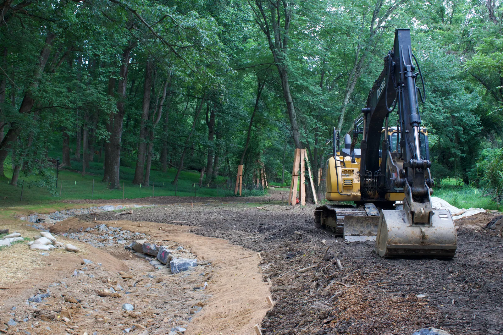 Government site construction and landscaping by Actaeon